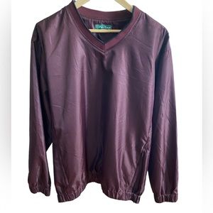 Pro Tour cool play men’s long sleeve v-neck pullover, size large